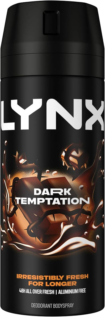 Lynx Dark Temptation Aerosol Bodyspray 150 Ml