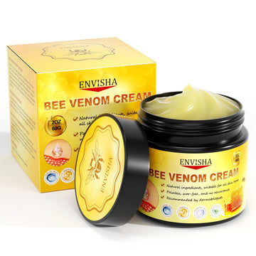 Bee Venom Cream, All-Body Skin Treatment, Natural Skin Moisturizer, New Bee Venom Skin Cream For All Types
