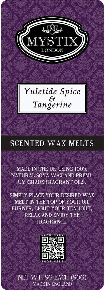 Mystix Yuletide Spice & Tangerine Wax Melt x 5, 90g