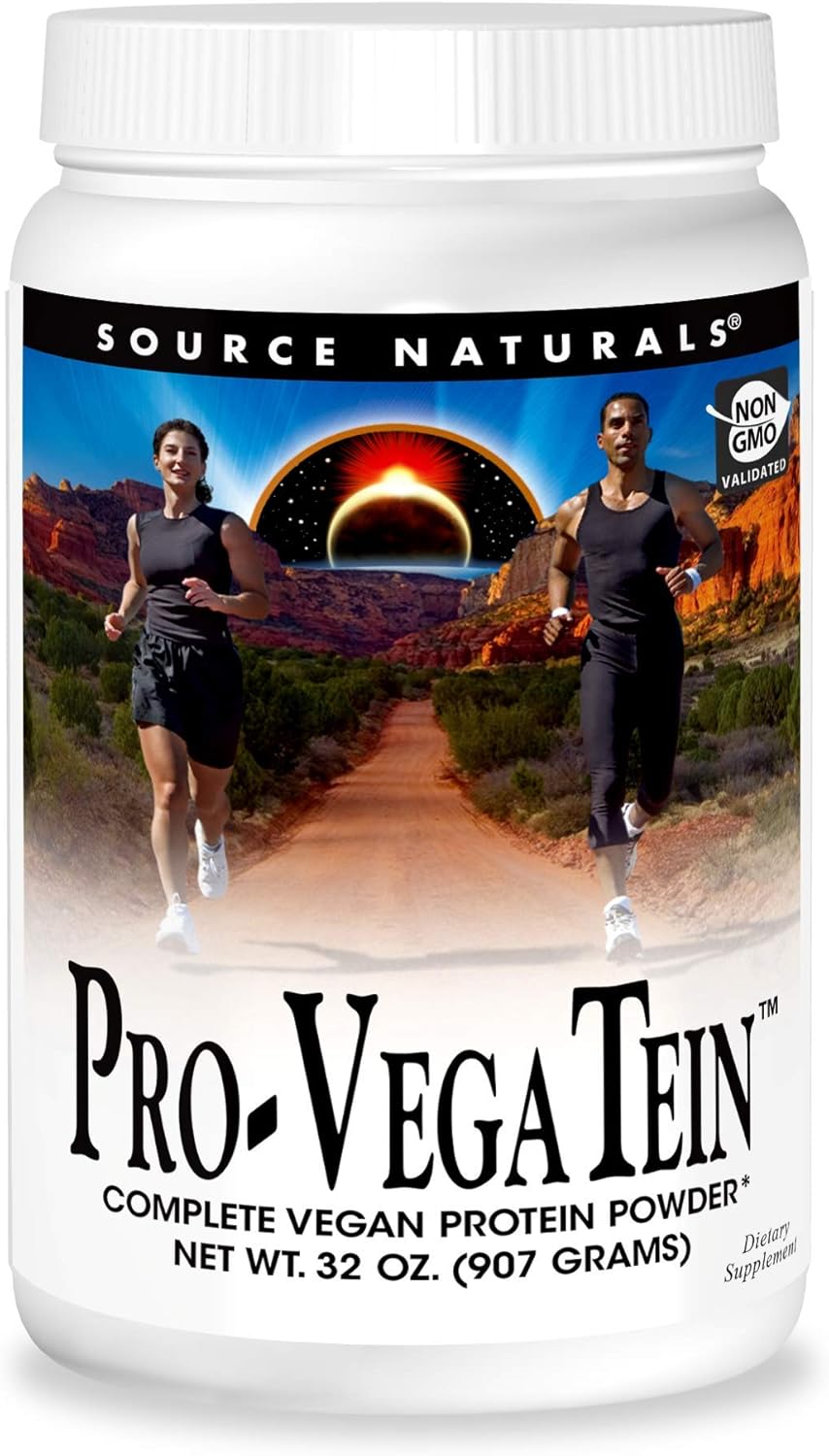 Source Naturals Pro-Vegatein Powder - Complete Vegan Protien - 32 Oz