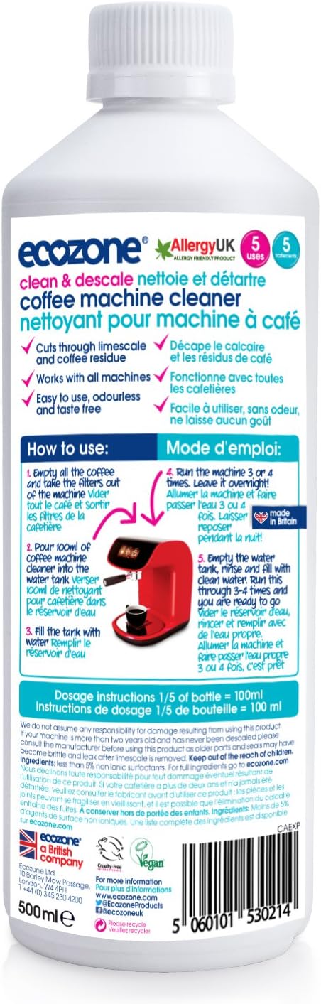 Ecozone Ltd Coffee Machine Cleaner
