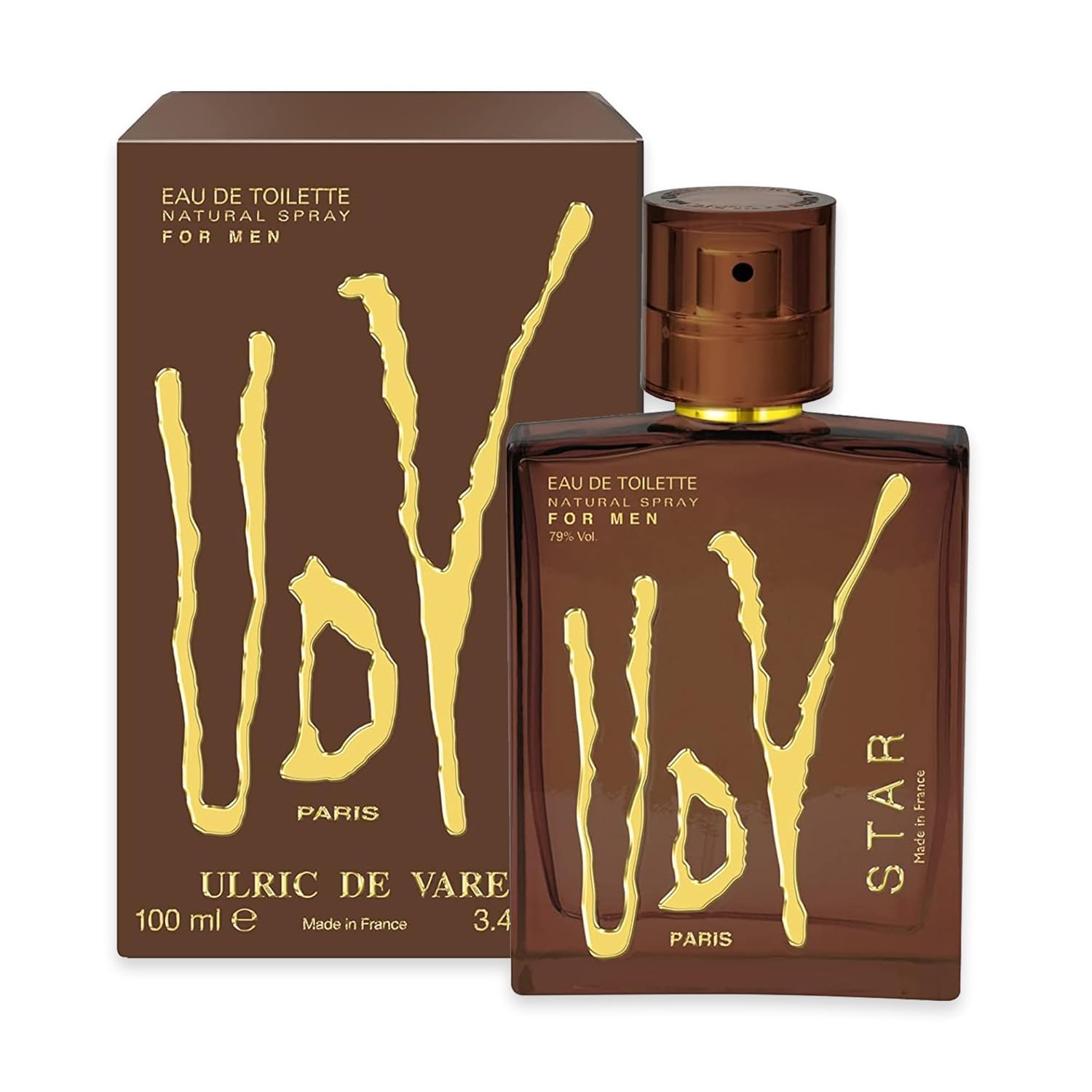 Udv Star For Men Eau De Toilette Spray 3.4 Ounce : Beauty & Personal Care