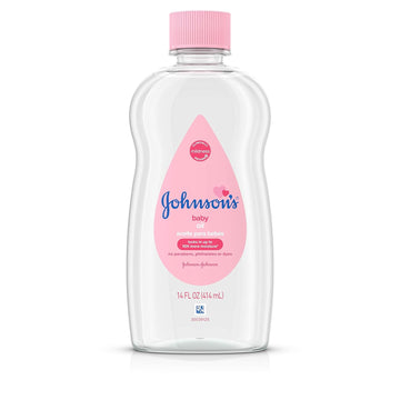 Johnson's Baby Oil for Baby Massage, 14 Fluid Ounce
