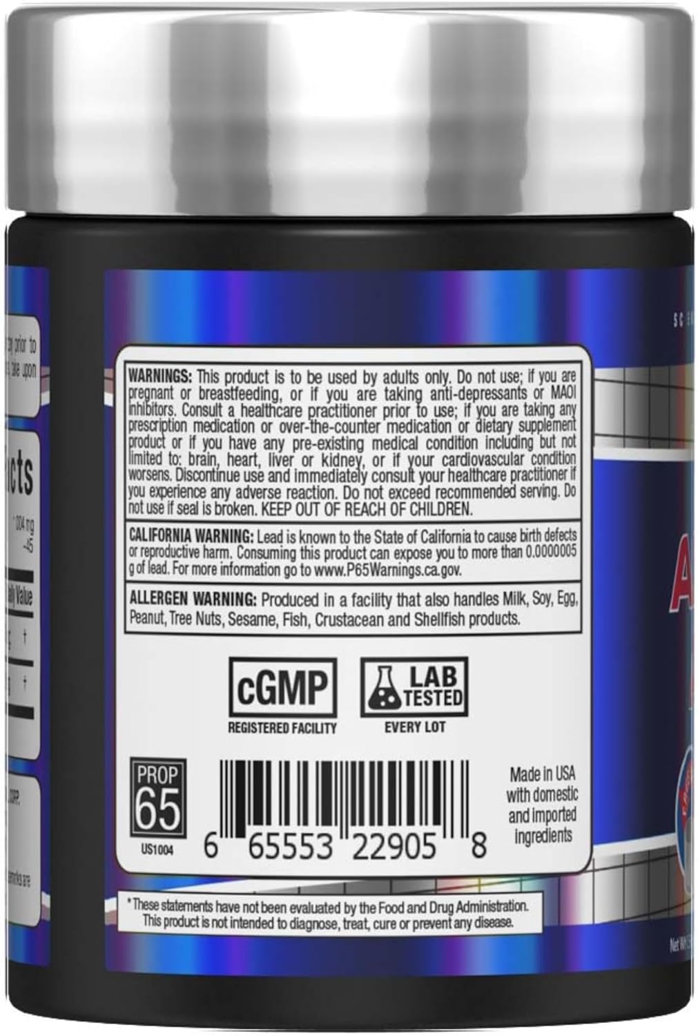 ALLMAX Nutrition Agmatine Sulfate Powder, 34g : Health & Household