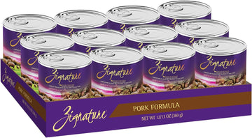 Zignature Pork Limited Ingredient Formula Wet Dog Food 13Oz, Case Of 12