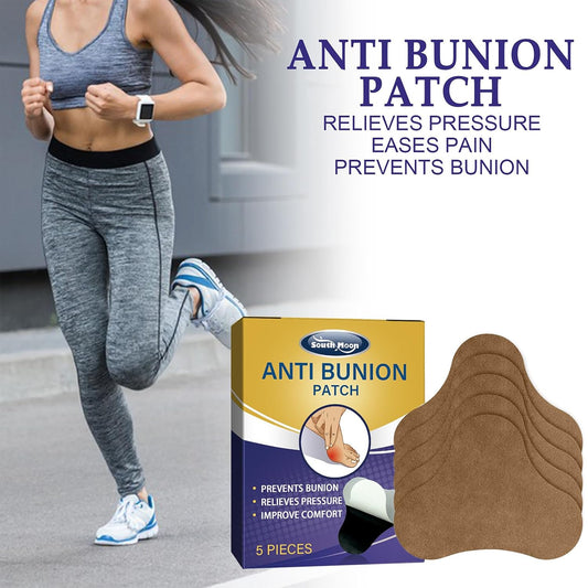 Bunion Pain Relief and Correction Patches - Long-Lasting Comfort for Foot Swelling, Soothing and Supportive Foot Care(5patches)