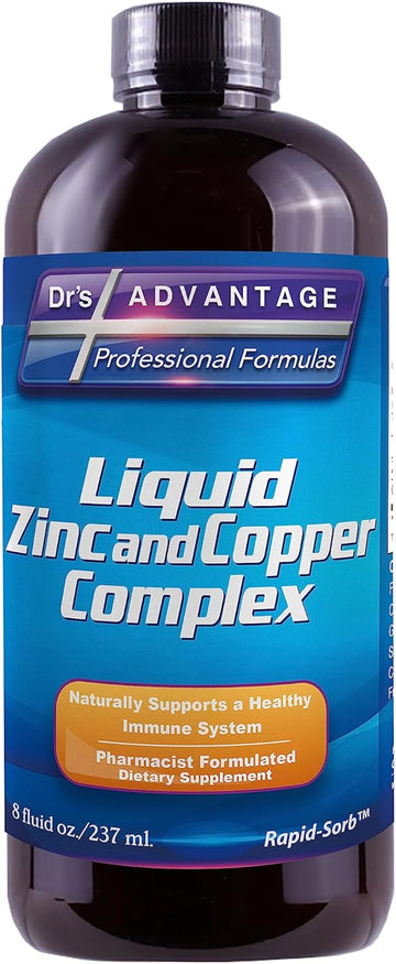Liquid Zinc + Copper Complex 8 Oz - 3 Pack - Dr'S Advantage