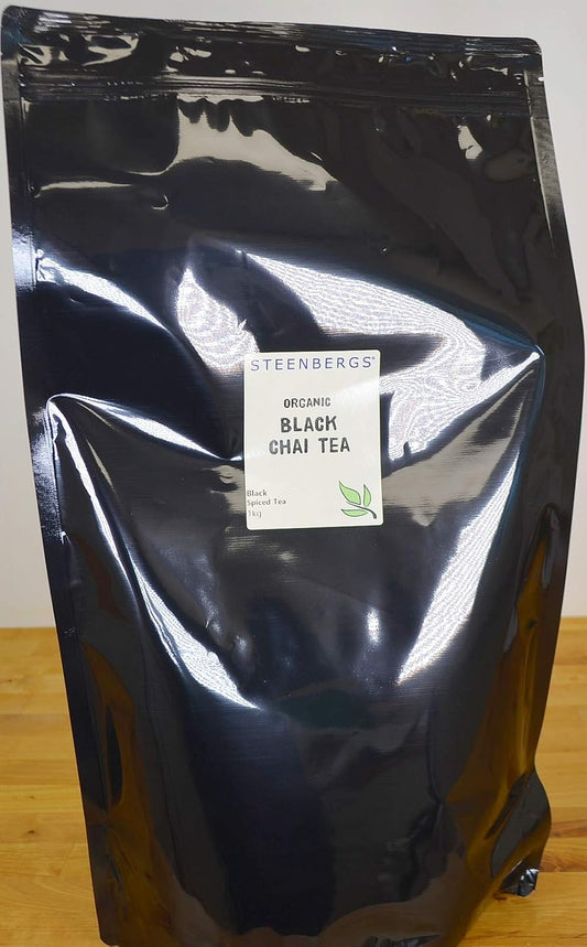 Steenbergs Organic Black Chai Spiced Tea 1 Kilo Loose Leaf