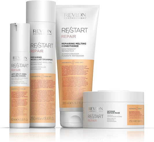 Revlon Professional Recovery Restorative Melting Conditioner, Thick & Damaged Hair Treatment To Strengthen, Repair & Nourish (200Ml) Unisex