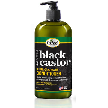 Difeel Superior Growth Jamaican Black Castor Conditioner 33.8 Oz. - Sulfate Free Conditioner Made With Natural Ingredients