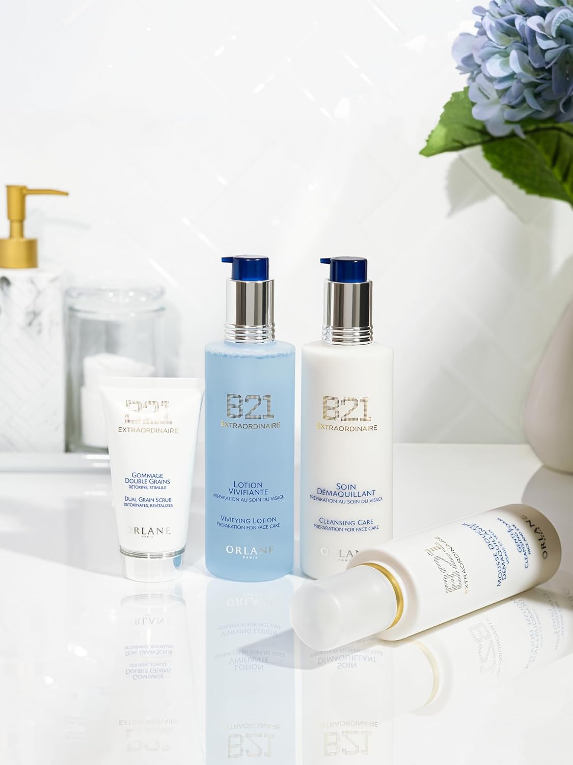 Vivifying Cleansing Care, Make-Up Remover That Prepares The Skin For Treatment Products, Safflower Oil, Sesame Oil, Allantoin 250Ml, 8.4Oz