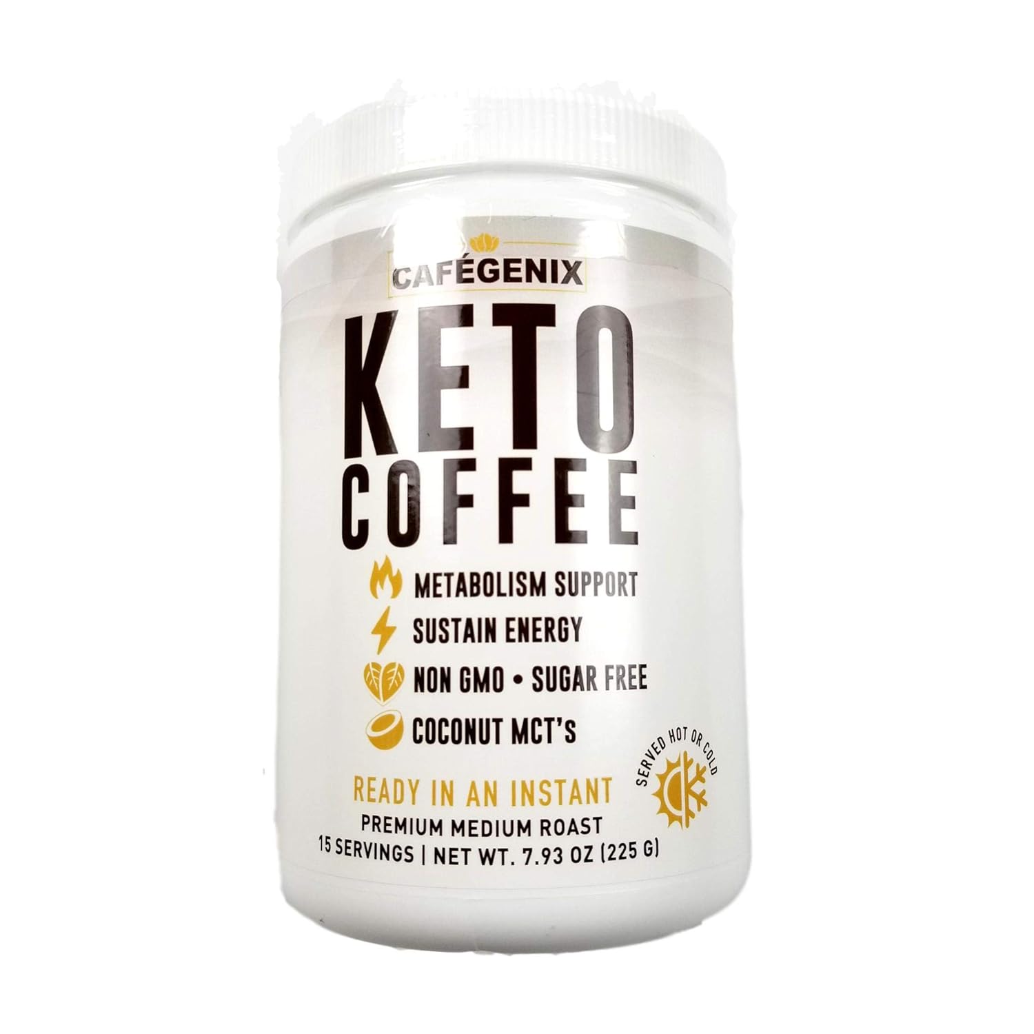 Cafegenix Keto Coffee Bullet-Proof Instant Coffee