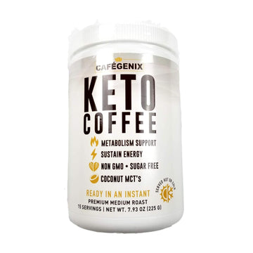 Cafegenix Keto Coffee Bullet-Proof Instant Coffee