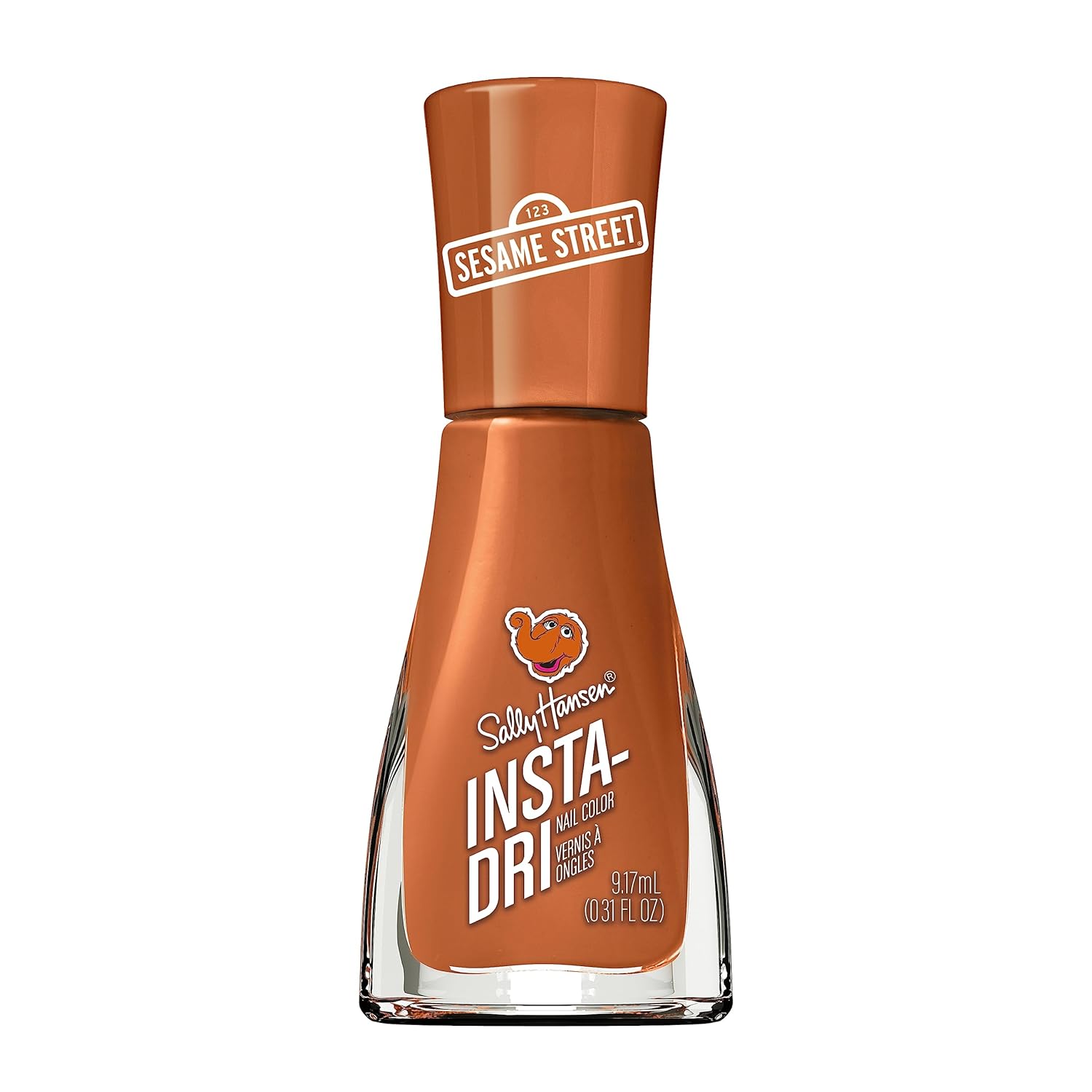 Sally Hansen Insta-Dri® - Sesame Street Collection - Nail Polish - Up To Snuff - 0.31 Fl Oz, Orange