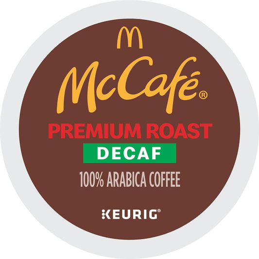 McCafe Keurig Single Serve K-Cup Pods, Premium Roast Decaf, 32 Count
