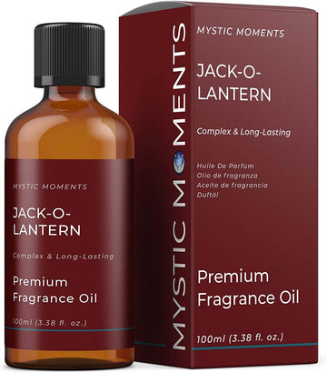 Mystic Moments | Jack-O-Lantern Fragrance Oil - 100ml - Perfect for Soaps, Candles, Bath Bombs, Oil Burners, Diffusers and Skin & Hair Care Items
