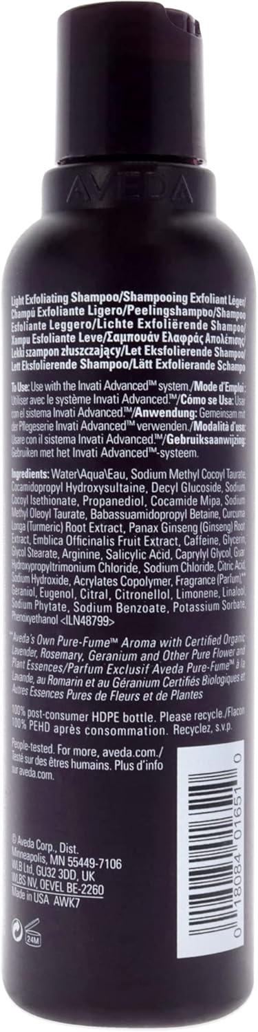 Invati Advanced By Aveda Exfoliating Shampoo Light 200Ml