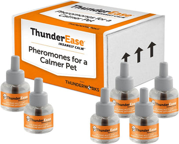 ThunderEase Multicat Calming Pheromone Diffuser Refill | Powered by FELIWAY | Reduce Cat Conflict, Tension and Fighting (180 Day Supply)