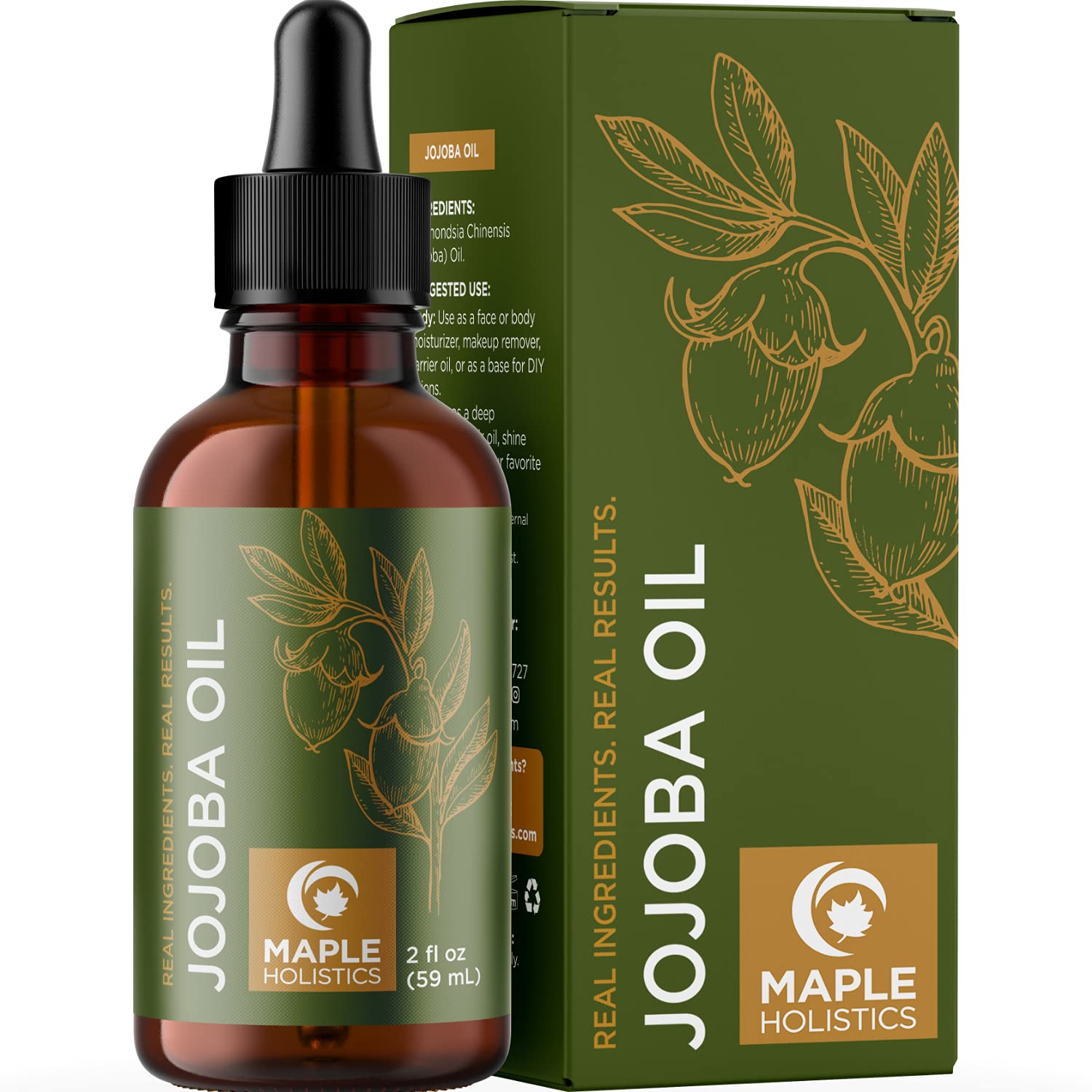 Nourishing Cold Pressed Jojoba Oil - Pure Jojoba Oil For Hair Skin And Nails Plus Emollient And Occlusive Dry Skin Moisturizer For Face And Body Care - Jojoba Carrier Oil For Essential Oils Mixing