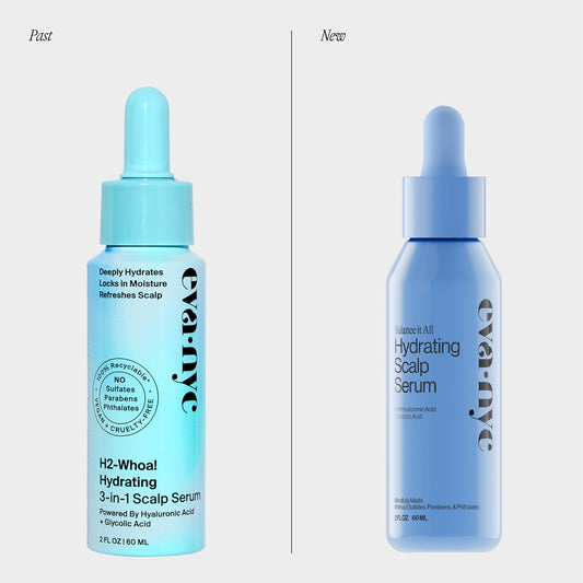 Eva Nyc H2-Whoa Hydrating 3-In-1 Scalp Serum, Infused With Hyaluronic Acid And Glycolic Acid, 2.0 Fl Oz