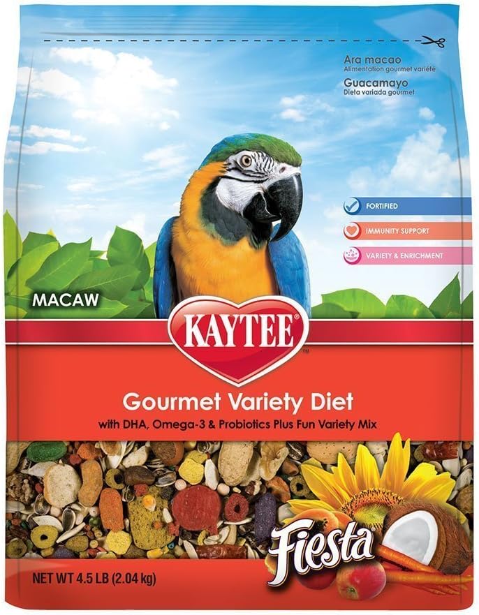 Kaytee Fiesta Macaws Bird Food 25 Lb