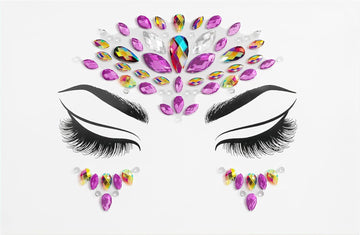 Wet N Wild Fantasy Makers Gem Face Mask, Face Crystals, Face Jewels, Face Gems, Face Gems, Rhinestone For Party, Fave, Festival, Dress Up, Temporary Tattoo Stickers, Glam Goddess