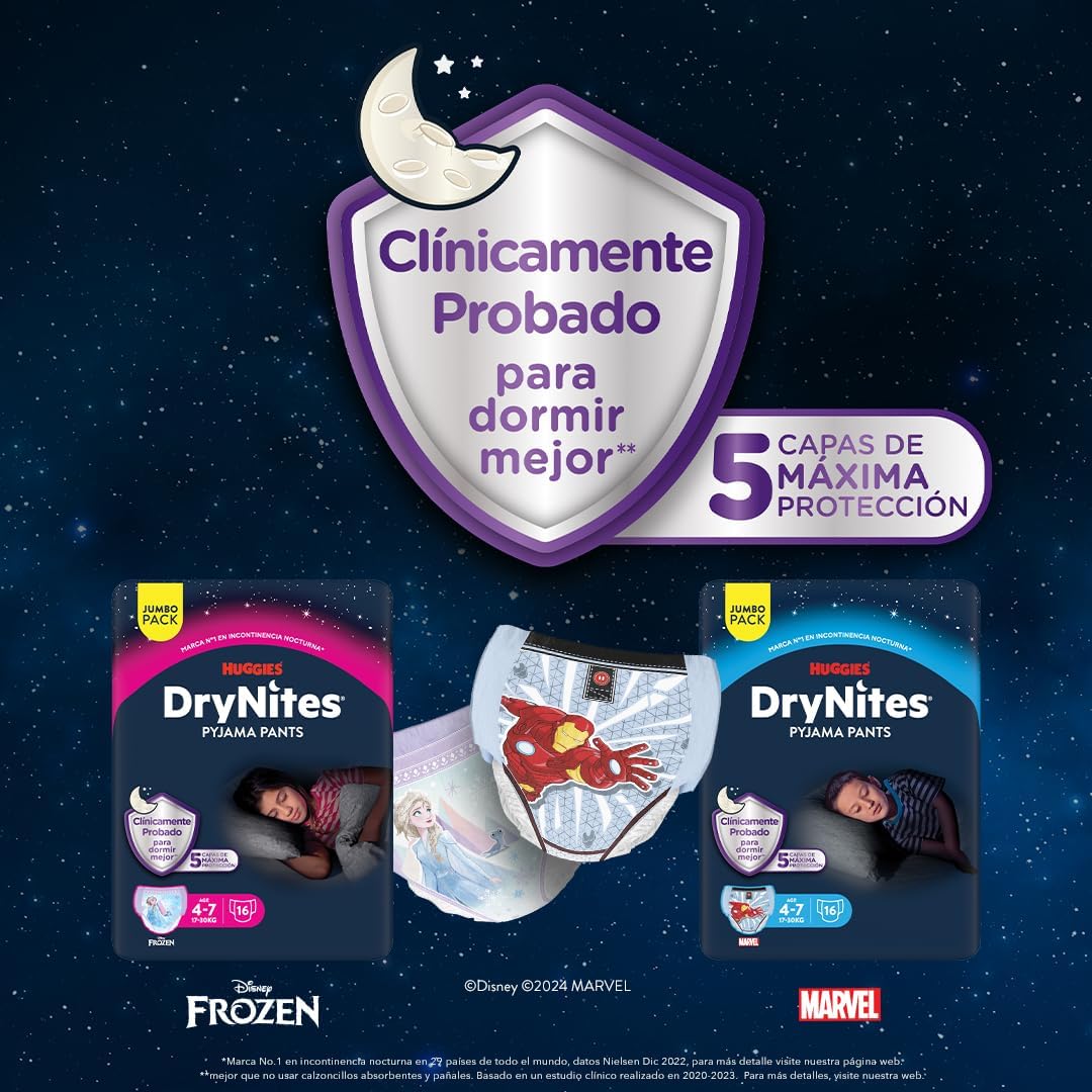 54 Huggies DryNites 8-15 Years Jumbo Girl Dry Nites Panty Nappies : Amazon.co.uk: Baby Products