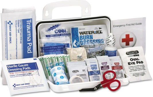First Aid Only 90754 Bulk Ansi A 10-Person Emergency First Aid Kit For Home, Work, And Travel, 71 Pieces