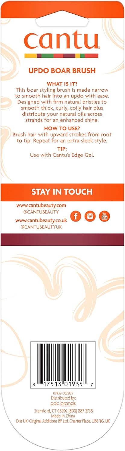 Cantu Hair Accessories Updo Natural Bristle Brush