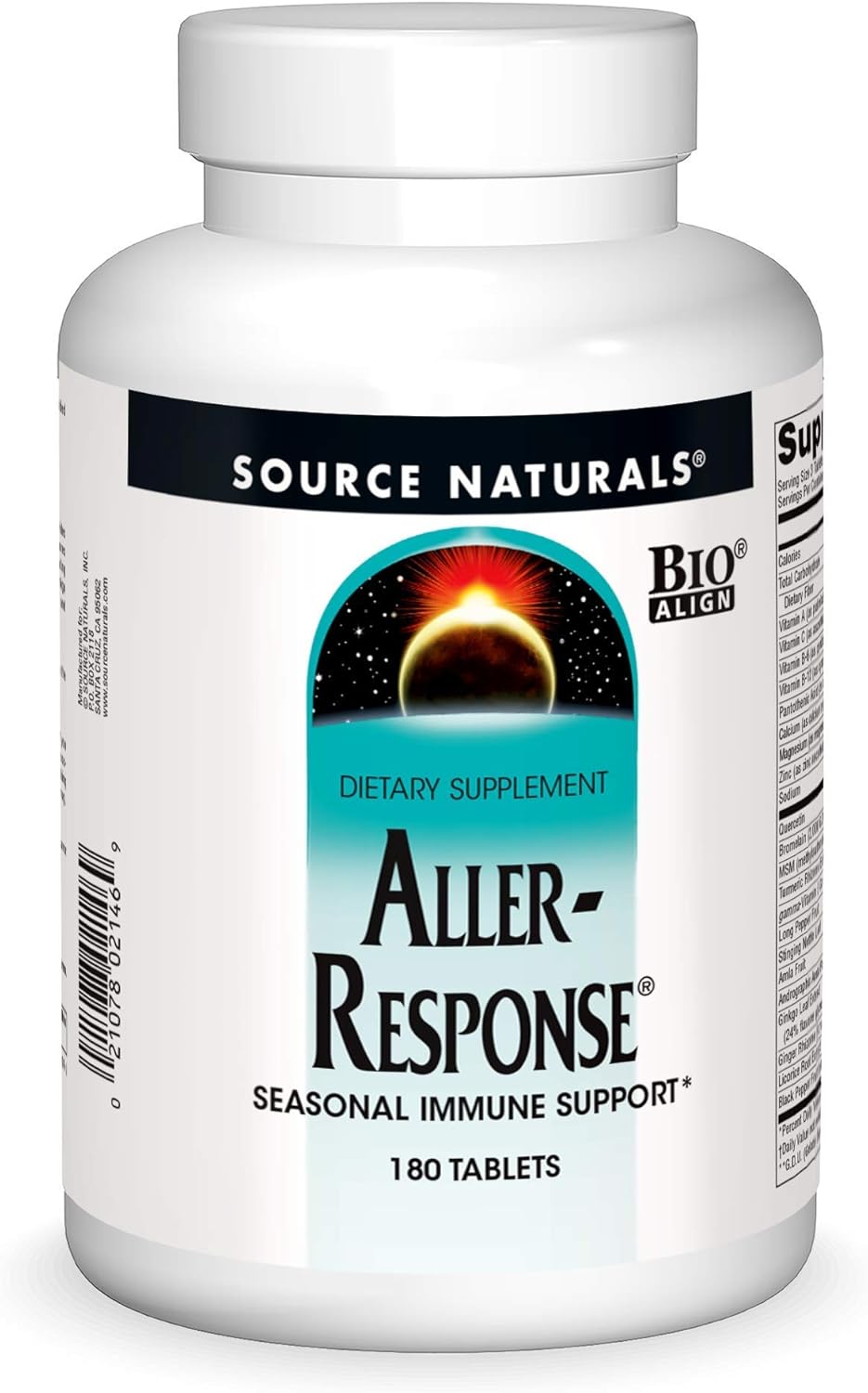 Source Naturals Aller-Response - Seasonal Immune Support* - 180 Tablets