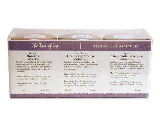 The Tao Of Tea Herbal Tea Sampler Cans, 1 Pcs