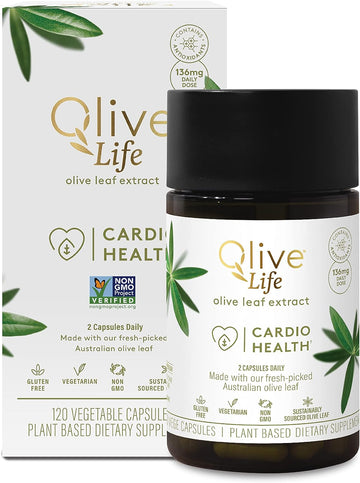 COMVITA Olive Life Olive Leaf Extract (120 Capsules) | High Strength Oleuropein & Polyphenols
