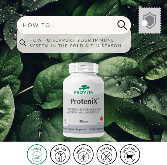 Protenix™: Traditional Chinese Medicine Formula For Enhanced Immune Response During Cold & Flu Season (60 Capsules)