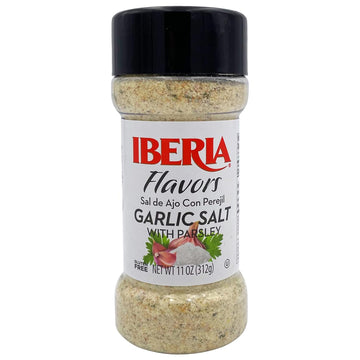 Iberia Garlic Salt With Parsley, 11 Ounce