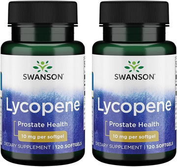 Swanson Lycopene 10 Mg 120 Sgels 2 Pack