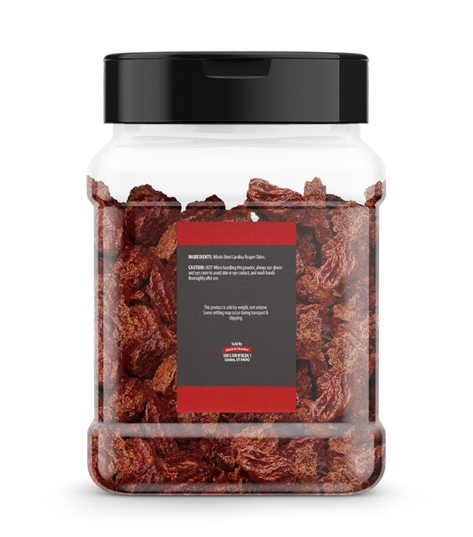 Birch & Meadow Whole Carolina Reaper Peppers, 1.3 Oz, Extremely Spicy, Over 1,000,000 Shu