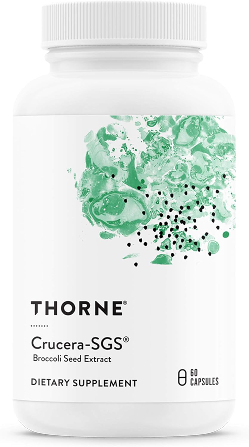 Thorne Crucera-Sgs - Broccoli Seed Extract For Antioxidant Support - Sulforaphane Glucosinolate (Sgs) - 60 Capsules