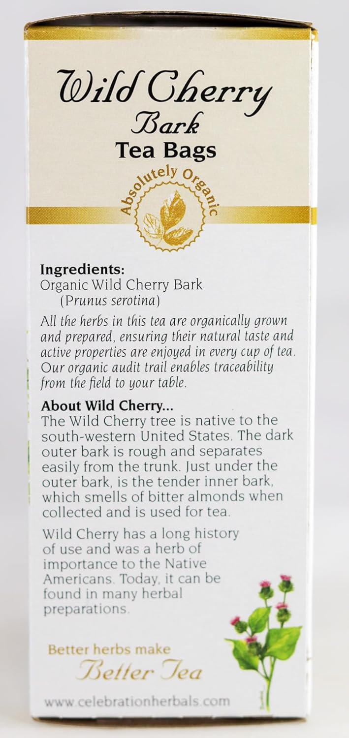 Celebration+Herbals+Wild+Cherry+Bark+24+Count : Grocery & Gourmet Food