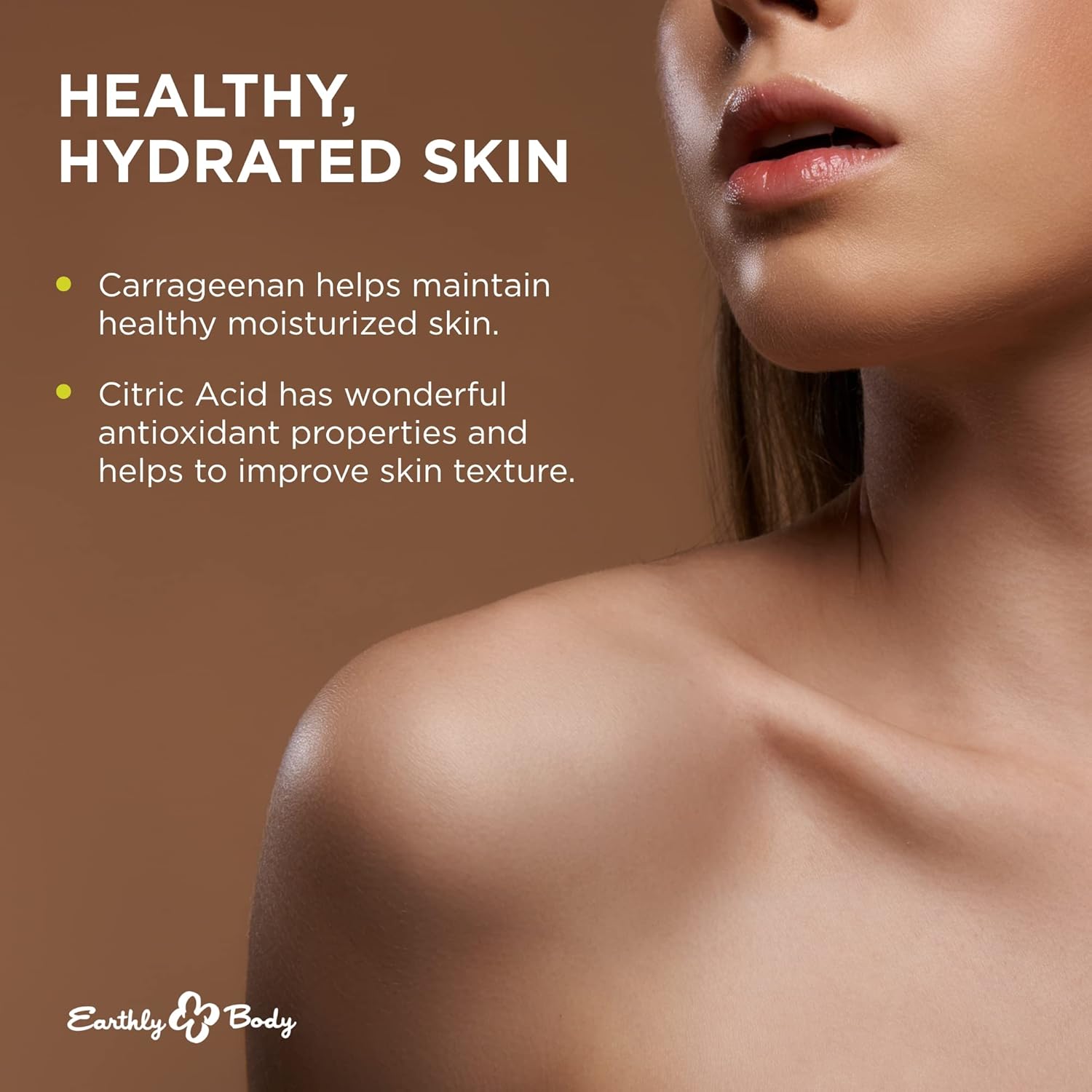 Earthly Body Waterslide, 8 Fl. Oz. - Personal Moisturizer - 100% Natural, Water-Based Formula - Vegan & Cruelty Free : Beauty & Personal Care