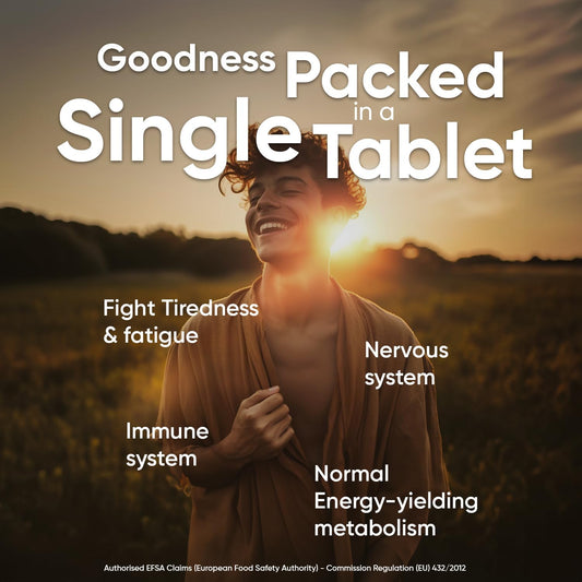Vitamin B12 High Strength 1000Mcg - 1+ Year Supply - 400 Chewable & Vegan Vitamin B12 Tablets - Sugar-Free Methylcobalamin - Vit B12 Supplement For Tiredness & Fatigue - Lemon Flavour - Made In The Uk