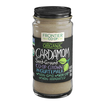 Frontier Natural Products Cardamom, Og, Ground, 2.08-Ounce