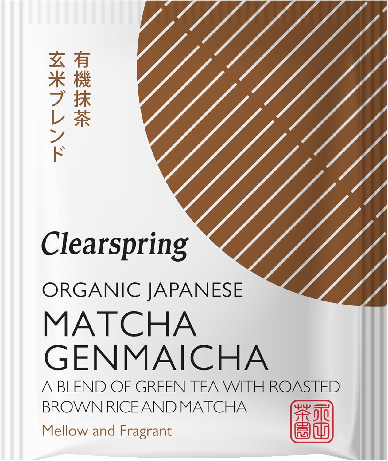 Clearspring Organic Japanese Matcha Genmaicha - 20 Tea Sachets : Amazon.co.uk: Grocery
