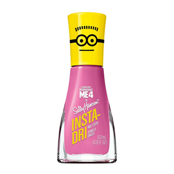 Sally Hansen Insta-Dri® X Despicable Me, Sweet Villainy, Quick Dry, Long Lasting, Streak-Free Shine, Pink Nail Polish