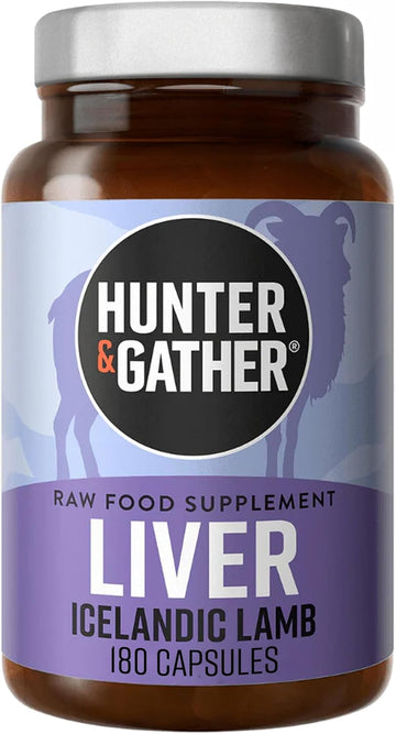 Hunter & Gather Nose To Tail - 180 Perform Capsules | Wild, Grass Fed Icelandic Lamb Ancestral Inspired Supplements| Raw Freeze-Dried Lamb | No Gmo Feeds, Antibiotics Or Hormones