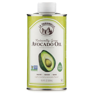 La Tourangelle, Avocado Oil, All-Natural Handcrafted From Premium Avocados, Great For Cooking, As Butter Substitute, And For Skin And Hair, 16.9 Fl Oz