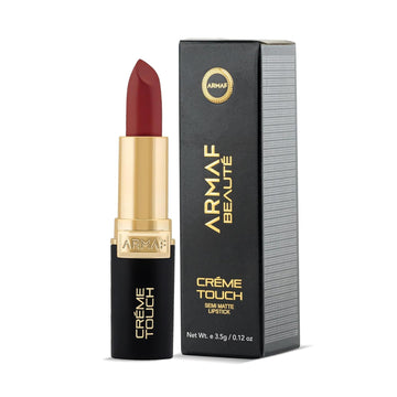 Armaf Beauté Crème Touch Bullet Lipstick - Matte Lipstick For Women, Enriched With Shea Butter (Margaret, Red)