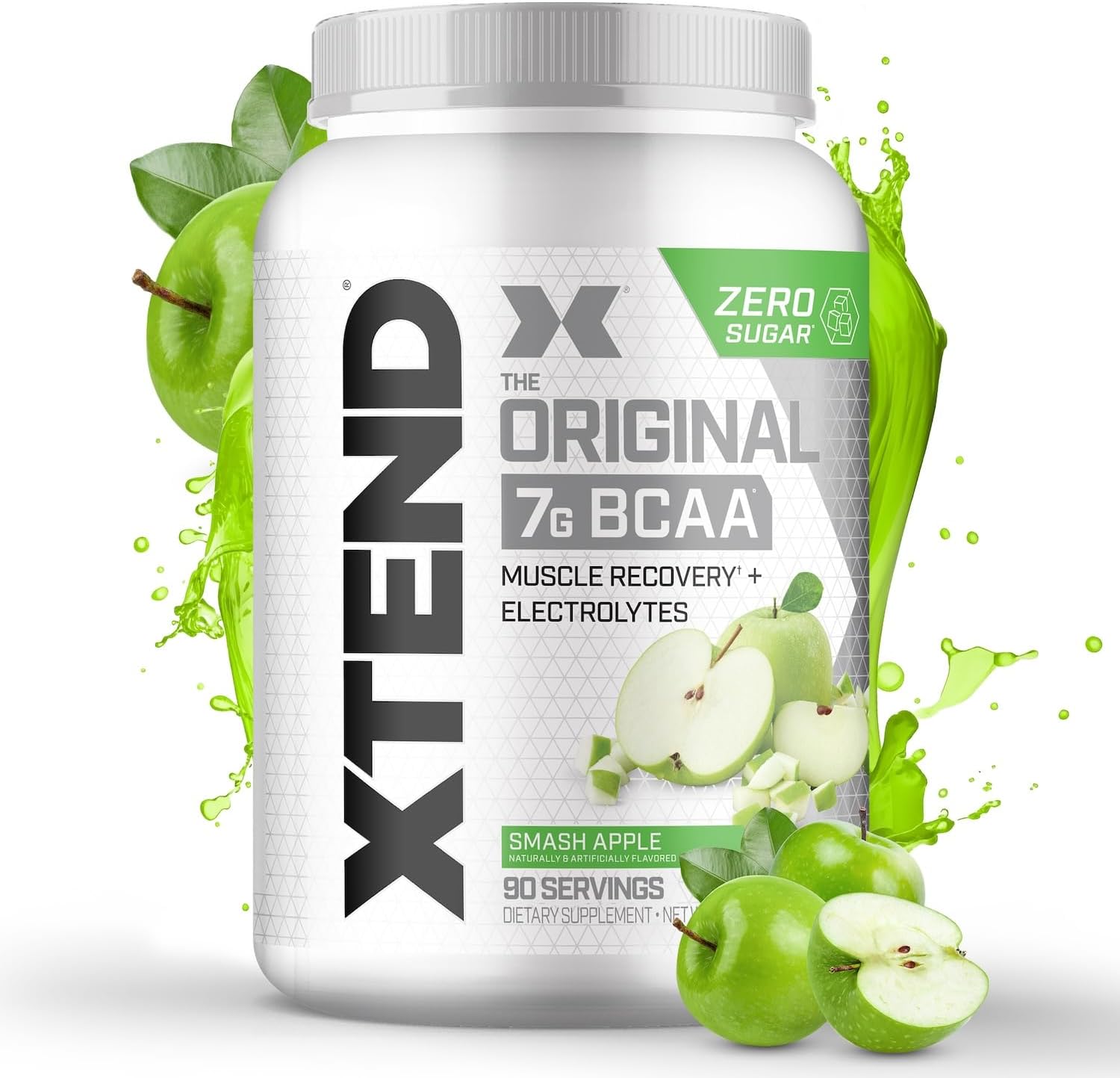 Scivation Xtend Original Bcaa, Smash Apple, 90 Servings, 1260 Gm