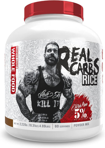 5% Nutrition Rich Piana Real Carbs Rice with Real Food Complex Carbohy