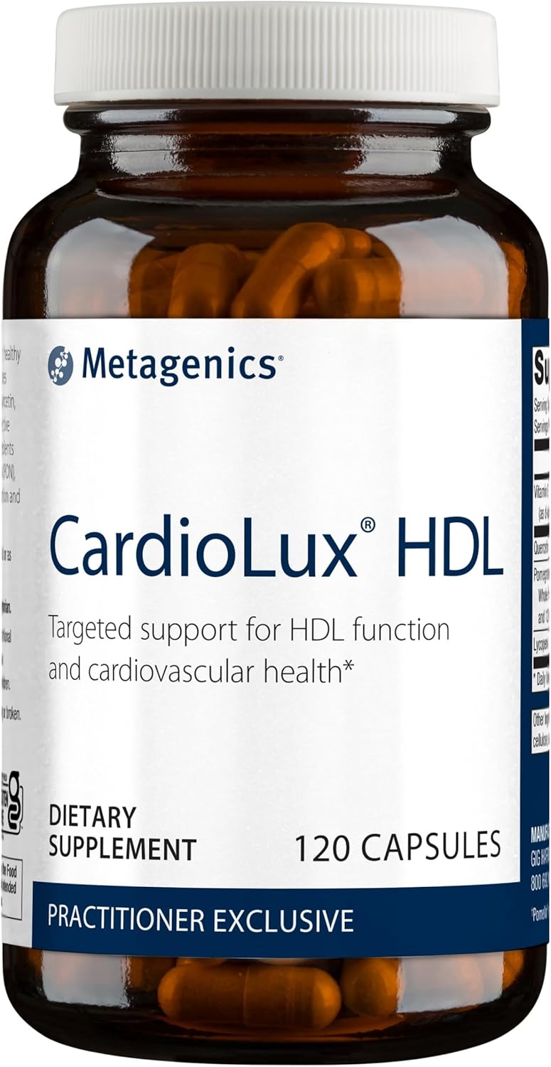 Metagenics Cardiolux Hdl - Targeted Support For Hdl Function And Cardiovascular Health* - 120 Count