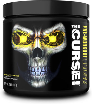 JNX SPORTS The Curse! Pre Workout Powder - Pineapple Shred 50 Servings